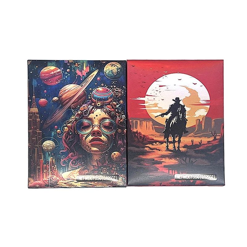 Cosmic Art 3.5G Cannabis Packaging Boxes